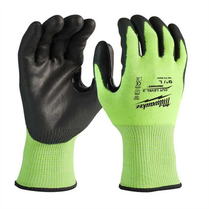 GANTS HAUTE VISIBILITE & ANTI-COUPE NIVEAU 3-9/L GANTS HAUTE VISIBILITE & ANTI-COUPE NIVEAU 3-9/L