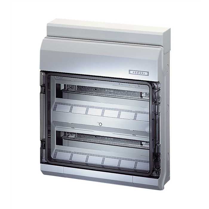 HENSEL COFFRET IP65 2R 36 MODULES HENSEL COFFRET IP65 2R 36 MODULES