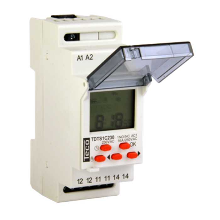 HORLOGE DIGITAL 1NO/NC 16A 230V 24H/7J HORLOGE DIGITAL 1NO/NC 16A 230V 24H/7J