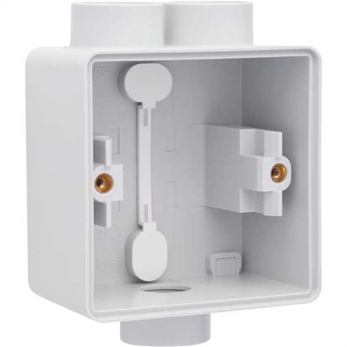 HYDRO - BOITE SIMPLE 1 ENTREE M20 ET 1 ENTREE M20 DOUBLE GRIS HYDRO - BOITE SIMPLE 1 ENTREE M20 ET 1 ENTREE M20 DOUBLE GRIS