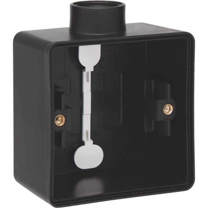 HYDRO - BOITE SIMPLE 1 ENTREE M20 NOIR HYDRO - BOITE SIMPLE 1 ENTREE M20 NOIR