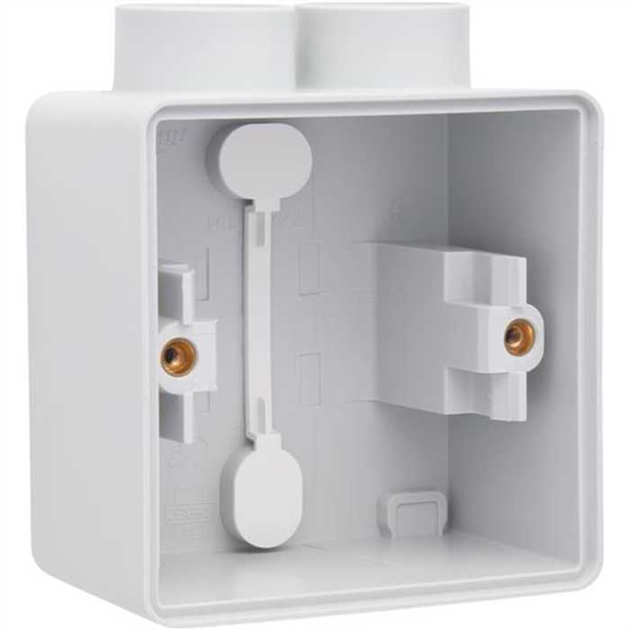 HYDRO - BOITE SIMPLE 2 ENTREES M20  GRIS IP55 HYDRO - BOITE SIMPLE 2 ENTREES M20  GRIS IP55