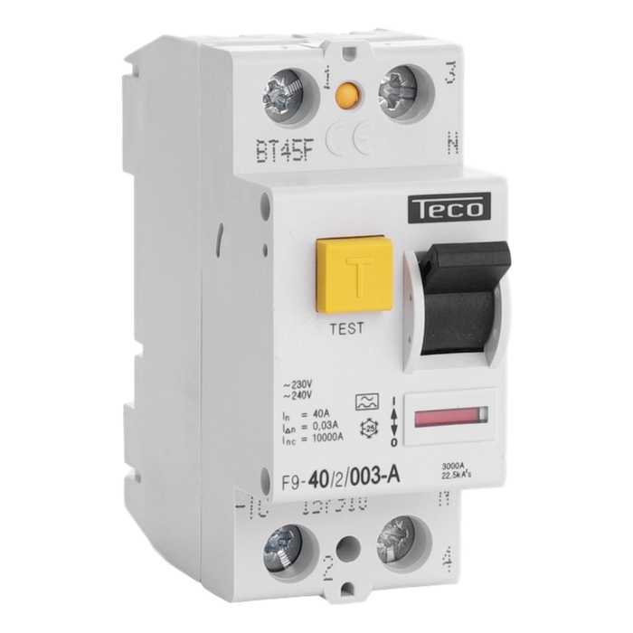 INTERRUPTEUR DIFFERENTIEL TC 2P 16A 10MA TYPE A INTERRUPTEUR DIFFERENTIEL TC 2P 16A 10MA TYPE A