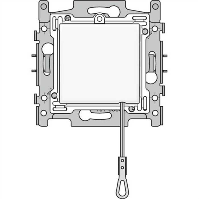 INTERRUPTEUR VA-ET-VIENT A TIRETTE BLANC INTERRUPTEUR VA-ET-VIENT A TIRETTE BLANC