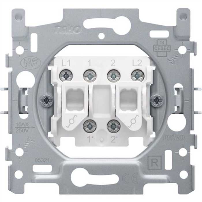 INTERRUPTEUR VA-ET-VIENT DOUBLE INTERRUPTEUR VA-ET-VIENT DOUBLE