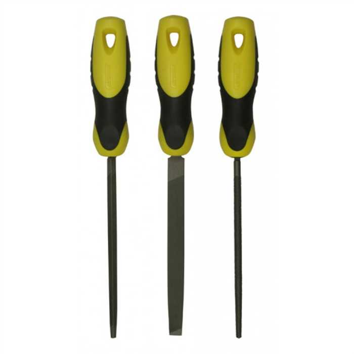 JEU 3 LIMES BATARDES 150MM JEU 3 LIMES BATARDES 150MM