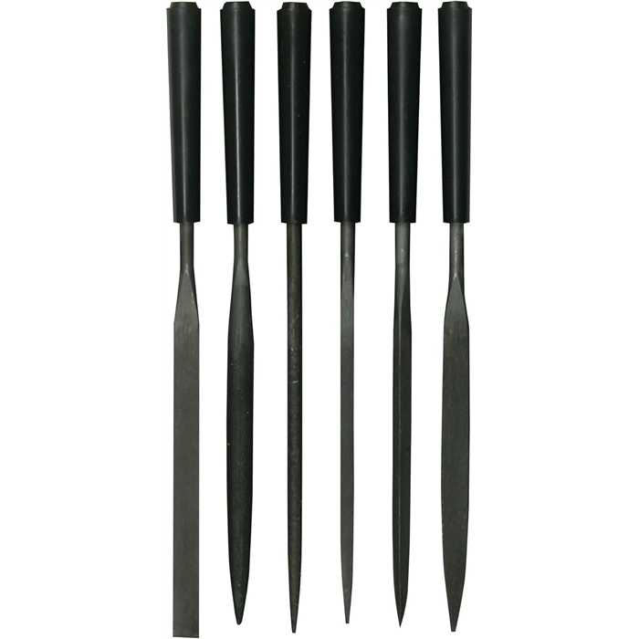 JEU DE 6 LIMES AIGUILLES JEU DE 6 LIMES AIGUILLES