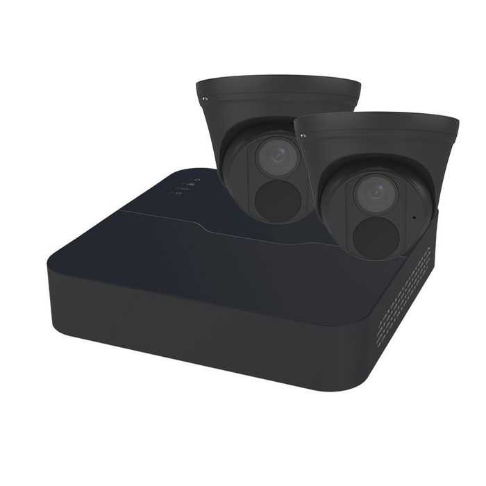 KIT CAMERA IP PLUG & PLAY 2DOME+1NVR+1HDD+UTP NOIR KIT CAMERA IP PLUG & PLAY 2DOME+1NVR+1HDD+UTP NOIR