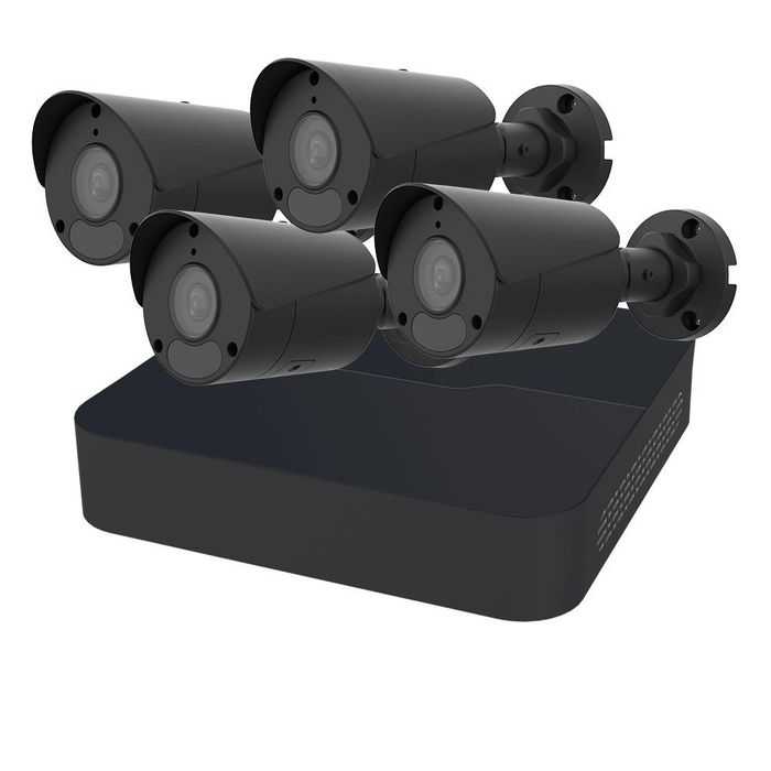 KIT CAMERA IP PLUG & PLAY 4CAM+1NVR+1HDD+UTP NOIR KIT CAMERA IP PLUG & PLAY 4CAM+1NVR+1HDD+UTP NOIR