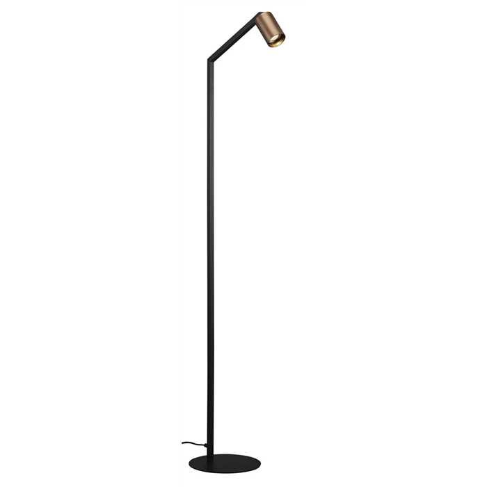 LAMPADAIRE "TABOO" GU10 NOIR/BRONZE LAMPADAIRE "TABOO" GU10 NOIR/BRONZE