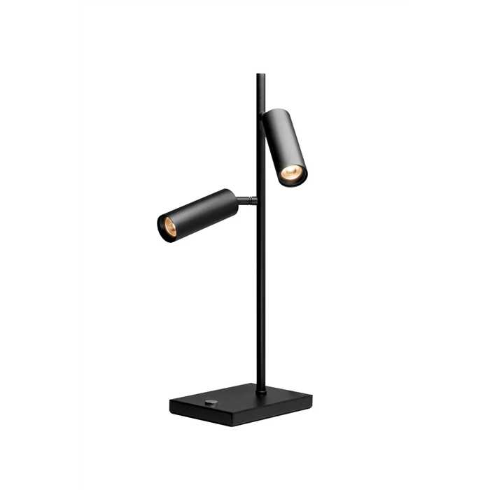 LAMPE DE TABLE LED "LOPAL 2L" 2X4W 927 NOIR DIM LAMPE DE TABLE LED "LOPAL 2L" 2X4W 927 NOIR DIM