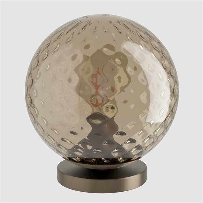 LAMPE DE TABLE "RONDO 2" E27 BRONZE LAMPE DE TABLE "RONDO 2" E27 BRONZE