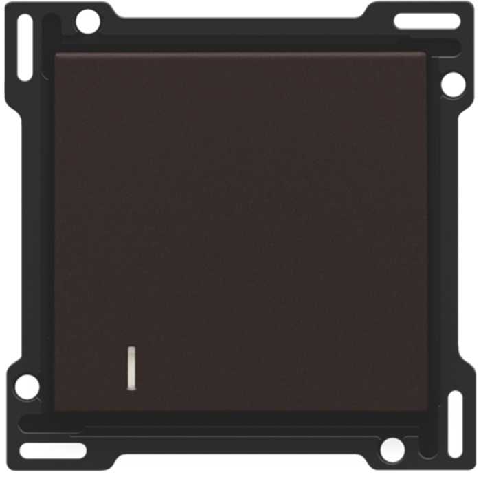 MANETTE SIMPLE AVEC VOYANT BRUN FONCE MANETTE SIMPLE AVEC VOYANT BRUN FONCE