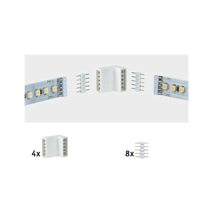 MAXLED - CONNECTEURS EN EQUERRE (4PC) MAXLED - CONNECTEURS EN EQUERRE (4PC)