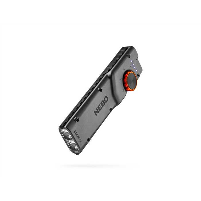 NEBO LAMPE TORCHE EDGE 2K 2000LM RECHARGEABLE NEBO LAMPE TORCHE EDGE 2K 2000LM RECHARGEABLE