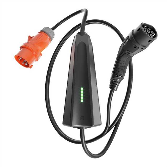 NECHARGE ONE CHARCHEUR MOBILE TRIPHASE 16A 400V 11KW NECHARGE ONE CHARCHEUR MOBILE TRIPHASE 16A 400V 11KW