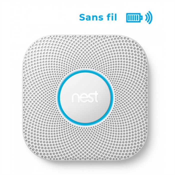 NEST PROTECT DETECTEUR DE FUMEE ET CO2 NEST PROTECT DETECTEUR DE FUMEE ET CO2