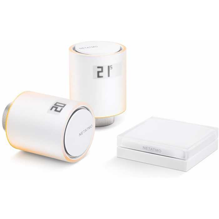 NETATMO PRO KIT CHAUFFAGE INTELLIGENT (2 TETES THERMOST) NETATMO PRO KIT CHAUFFAGE INTELLIGENT (2 TETES THERMOST)