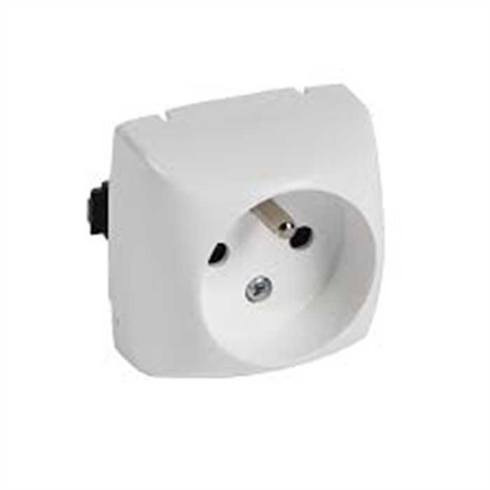 OTEO - PRISE DE COURANT 2P+T BLANC OTEO - PRISE DE COURANT 2P+T BLANC