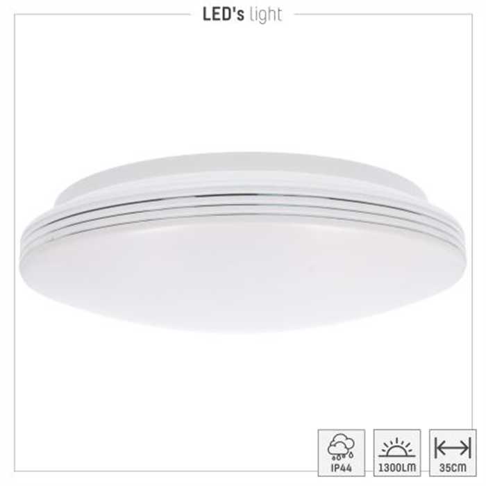 PLAFONNIER LED 15W 830 IP44 Ø350 PLAFONNIER LED 15W 830 IP44 Ø350