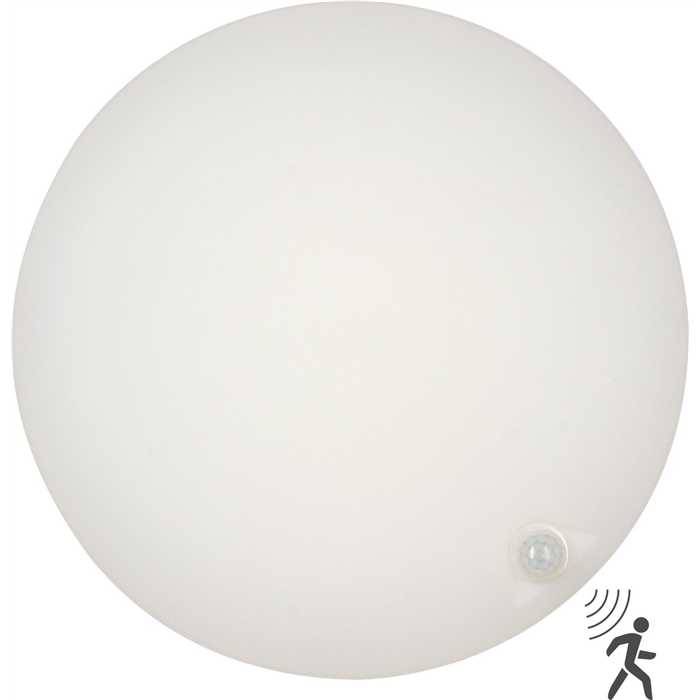 PLAFONNIER LED 18W 830 BLANC IP54 Ø300 SENSOR PLAFONNIER LED 18W 830 BLANC IP54 Ø300 SENSOR