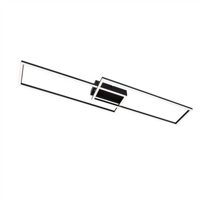 PLAFONNIER LED "ARIANNE RECTANGLE" 23W CCT NOIR PLAFONNIER LED "ARIANNE RECTANGLE" 23W CCT NOIR