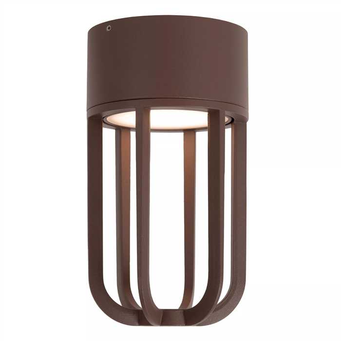 PLAFONNIER LED "WELLS" 8W 927 ROUILLE IP54 PLAFONNIER LED "WELLS" 8W 927 ROUILLE IP54