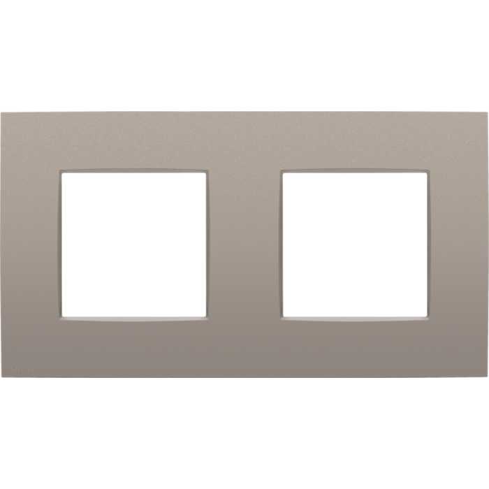 PLAQUE DOUBLE HORIZONTAL INTENSE BRONZE PLAQUE DOUBLE HORIZONTAL INTENSE BRONZE