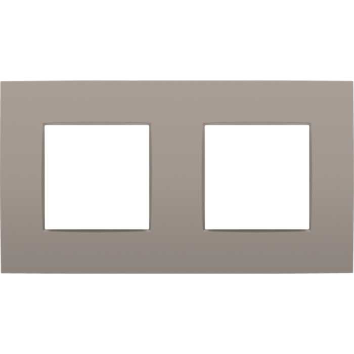 PLAQUE DOUBLE HORIZONTAL INTENSE BRONZE PLAQUE DOUBLE HORIZONTAL INTENSE BRONZE