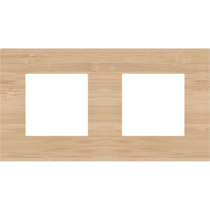 PLAQUE DOUBLE HORIZONTAL PURE BAMBOO PLAQUE DOUBLE HORIZONTAL PURE BAMBOO
