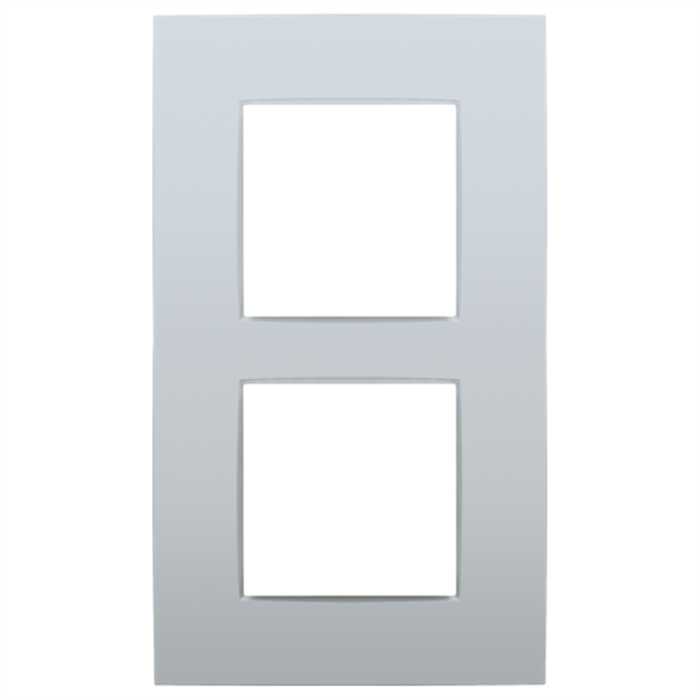 PLAQUE DOUBLE VERTICAL INTENSE STERLING PLAQUE DOUBLE VERTICAL INTENSE STERLING