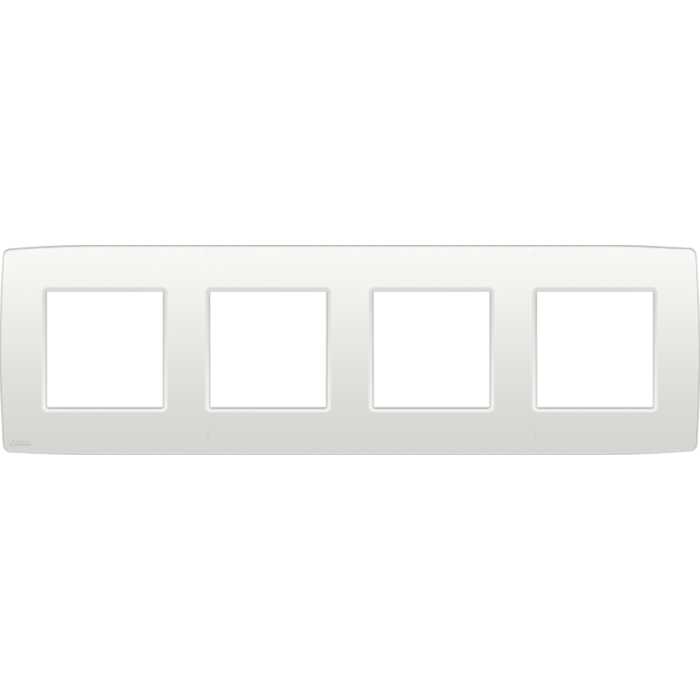 PLAQUE QUADRUPLE HORIZONTAL ORIGINAL BLANC PLAQUE QUADRUPLE HORIZONTAL ORIGINAL BLANC