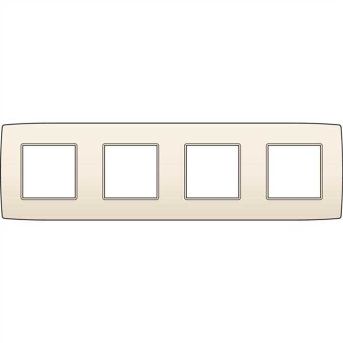 PLAQUE QUADRUPLE HORIZONTAL ORIGINAL CREME PLAQUE QUADRUPLE HORIZONTAL ORIGINAL CREME