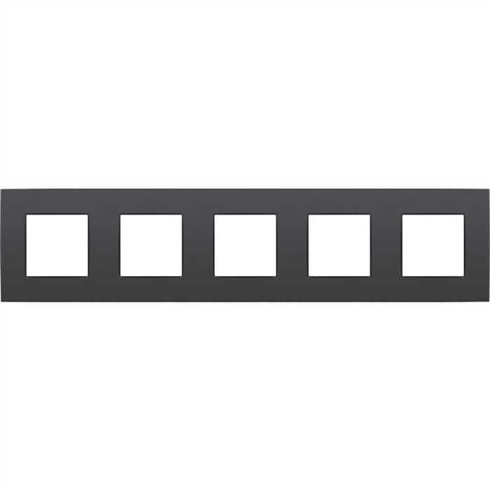 PLAQUE QUINTUPLE HORIZONTAL INTENSE ANTHRACITE PLAQUE QUINTUPLE HORIZONTAL INTENSE ANTHRACITE