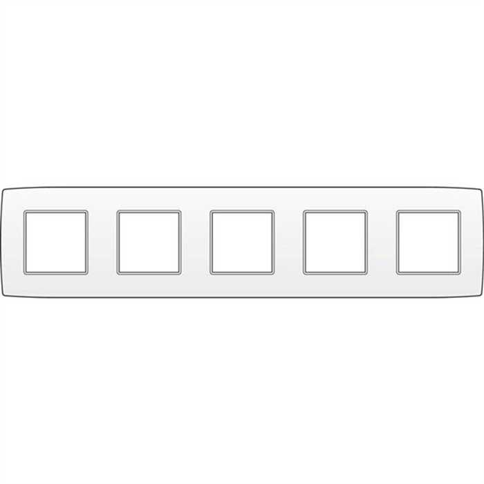 PLAQUE QUINTUPLE HORIZONTAL ORIGINAL BLANC PLAQUE QUINTUPLE HORIZONTAL ORIGINAL BLANC