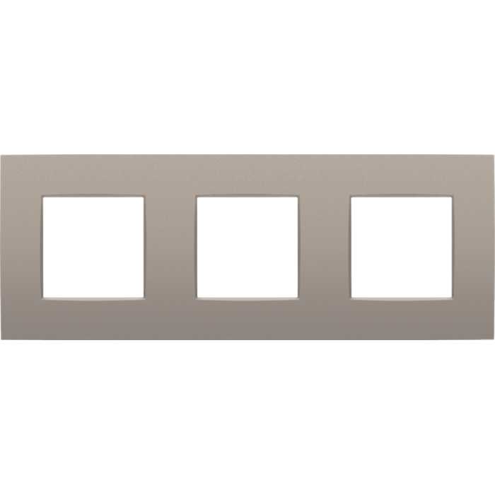 PLAQUE TRIPLE HORIZONTAL INTENSE BRONZE PLAQUE TRIPLE HORIZONTAL INTENSE BRONZE