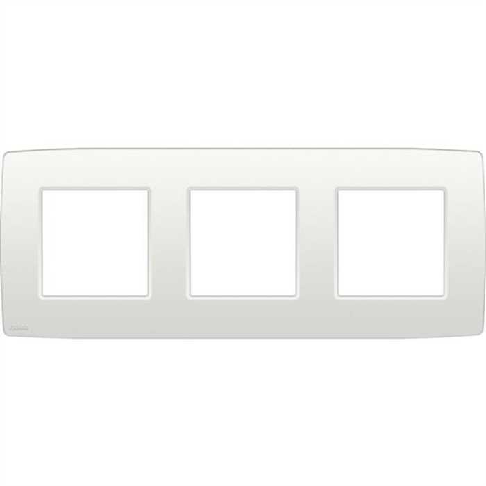 PLAQUE TRIPLE HORIZONTAL ORIGINAL BLANC PLAQUE TRIPLE HORIZONTAL ORIGINAL BLANC