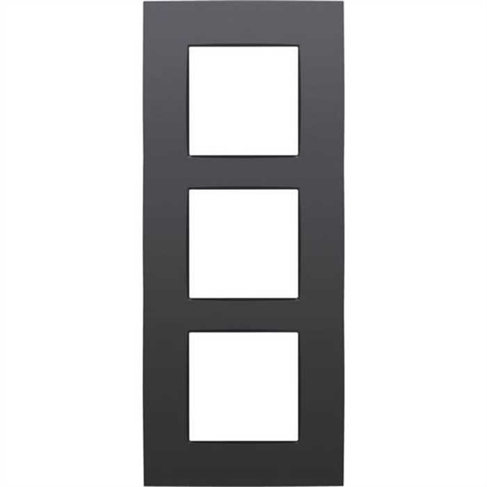PLAQUE TRIPLE VERTICAL INTENSE ANTHRACITE PLAQUE TRIPLE VERTICAL INTENSE ANTHRACITE