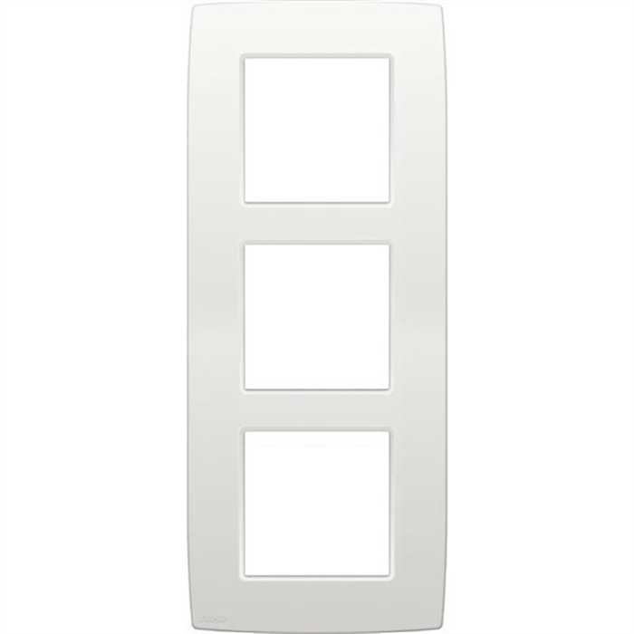 PLAQUE TRIPLE VERTICAL ORIGINAL BLANC PLAQUE TRIPLE VERTICAL ORIGINAL BLANC