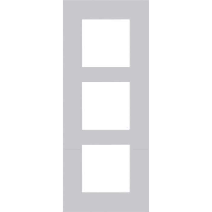 PLAQUE TRIPLE VERTICAL PURE ALU PLAQUE TRIPLE VERTICAL PURE ALU