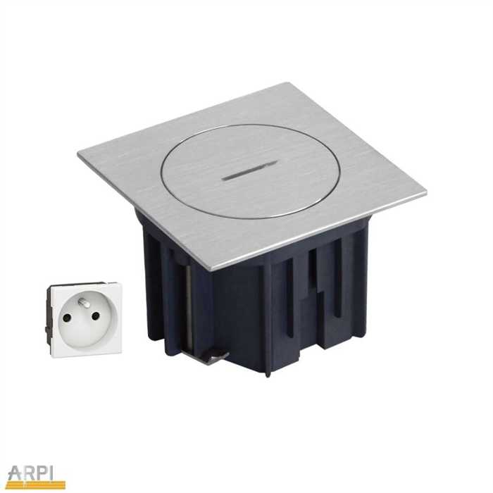 PRISE DE SOL 2P+T FR/BE INOX IP66 PRISE DE SOL 2P+T FR/BE INOX IP66