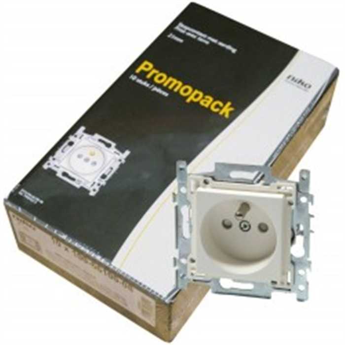 PROMO - PRISE 2P+T SECURITE 28,5MM BLANC (BOITE DE 10) PROMO - PRISE 2P+T SECURITE 28,5MM BLANC (BOITE DE 10)