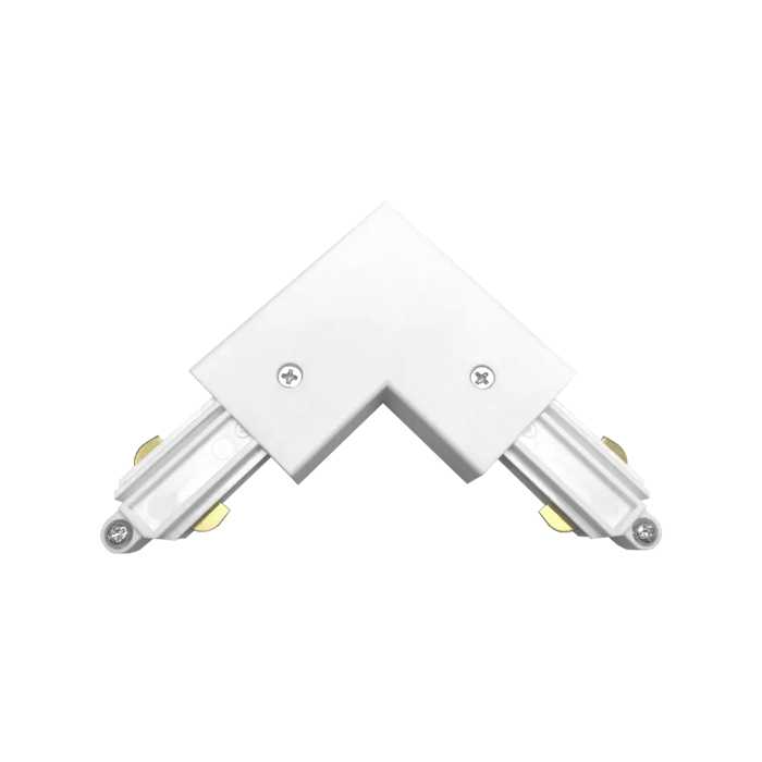 RAIL MONO - CONNECTEUR D'ANGLE 90° EXTERIEUR BLANC RAIL MONO - CONNECTEUR D'ANGLE 90° EXTERIEUR BLANC