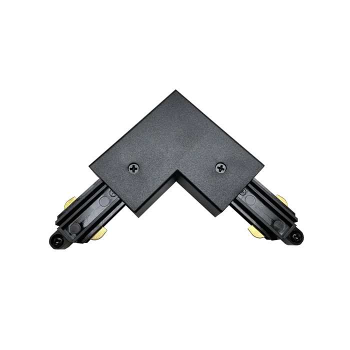 RAIL MONO - CONNECTEUR D'ANGLE 90° EXTERIEUR NOIR RAIL MONO - CONNECTEUR D'ANGLE 90° EXTERIEUR NOIR