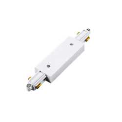 RAIL MONO - CONNECTEUR LINEAIRE AVEC ALIM. BLANC