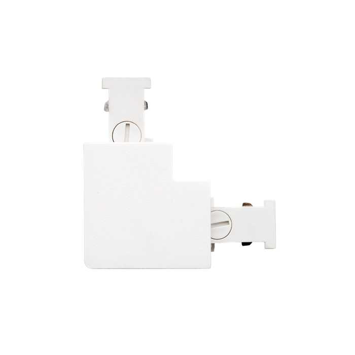 RAIL MONO ZIP - CONNECTEUR D'ANGLE BLANC RAIL MONO ZIP - CONNECTEUR D'ANGLE BLANC