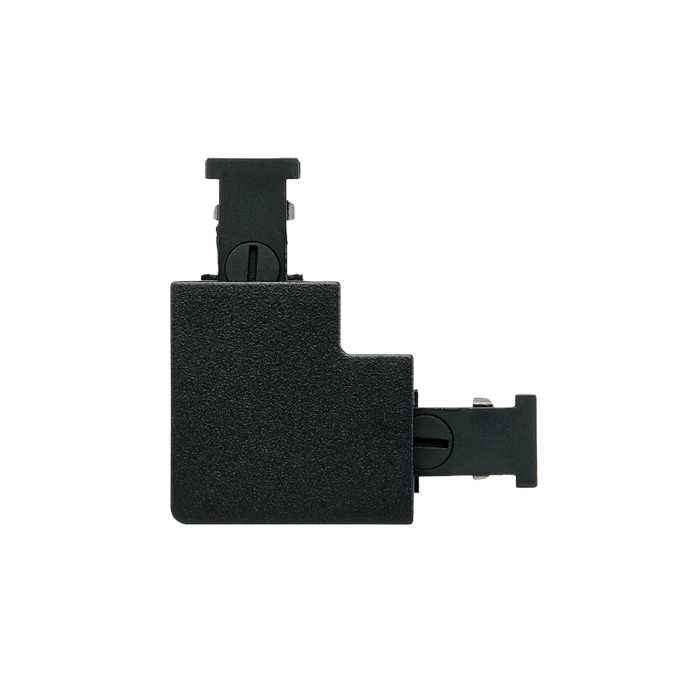 RAIL MONO ZIP - CONNECTEUR D'ANGLE NOIR RAIL MONO ZIP - CONNECTEUR D'ANGLE NOIR