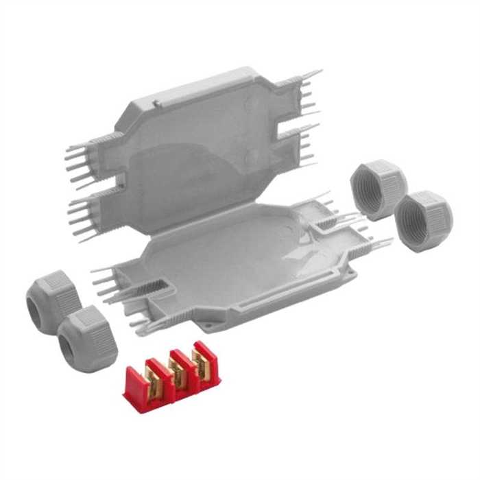 RAYTECH BOB 4 BOITE DE JONCTION 4 SORTIES IP68 3X4MM² RAYTECH BOB 4 BOITE DE JONCTION 4 SORTIES IP68 3X4MM²