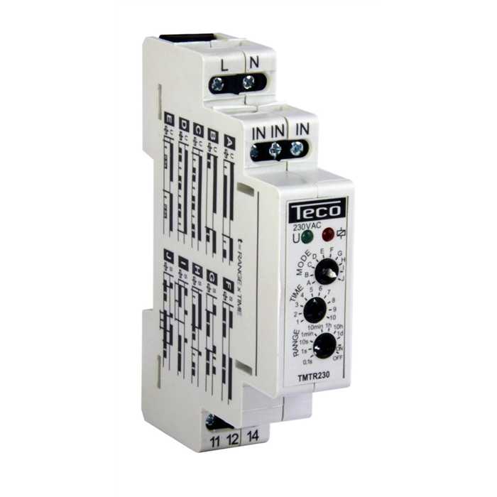 RELAIS TEMPORISE MULTIFONCTION MODULAIRE 1INV 16A RELAIS TEMPORISE MULTIFONCTION MODULAIRE 1INV 16A