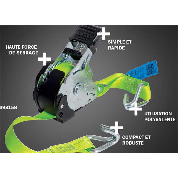 SANGLE A TENSION AUTOMATIQUE 3.5MX25MM SANGLE A TENSION AUTOMATIQUE 3.5MX25MM